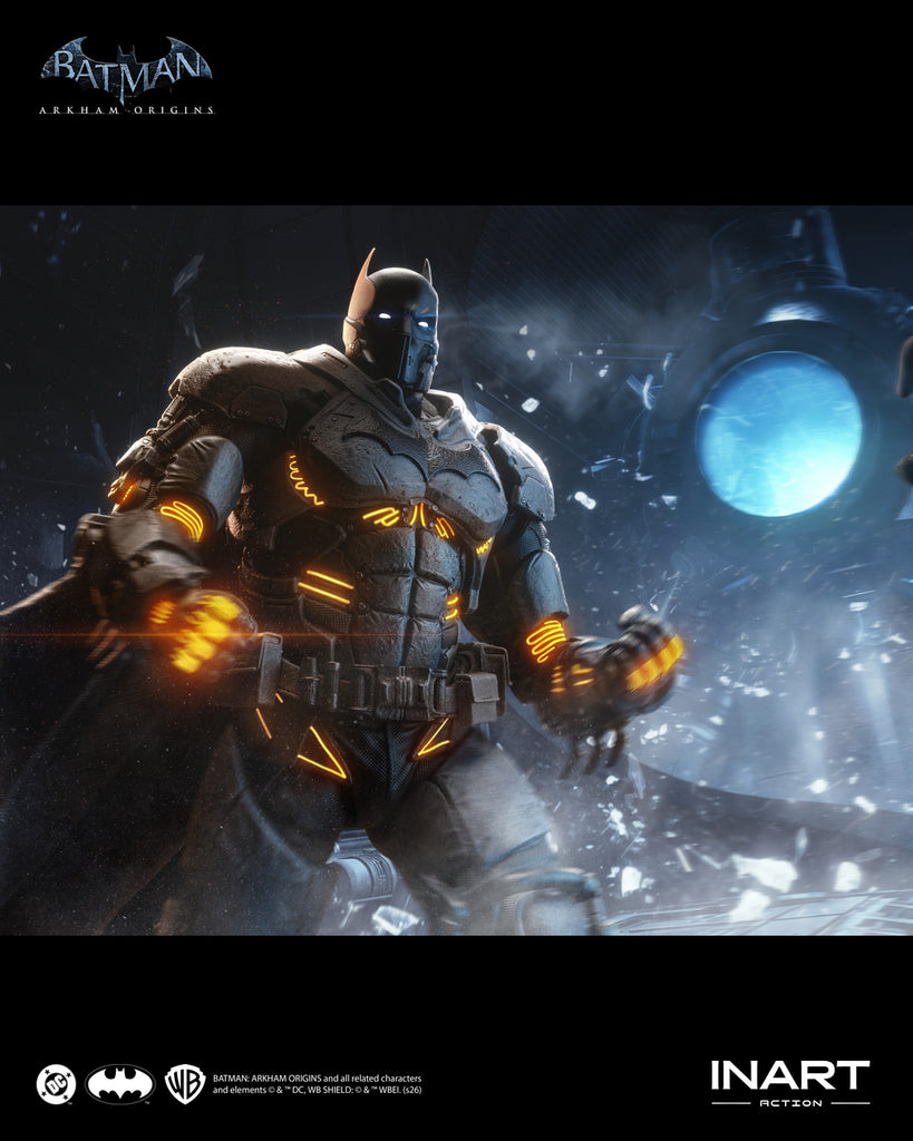 Preorder! INART Action Batman: Arkham Origins Batman (XE Suit) Action Figure