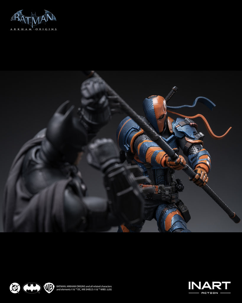 Preorder! INART Action Batman: Arkham Origins Deathstroke Action Figure