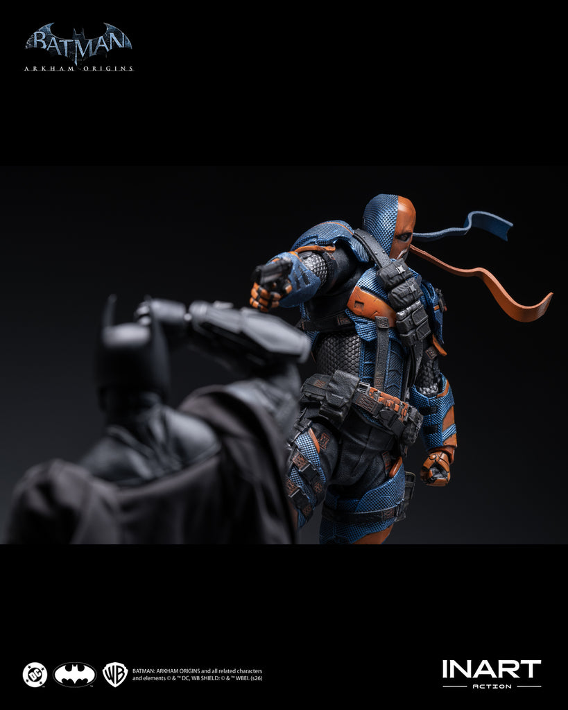 Preorder! INART Action Batman: Arkham Origins Deathstroke Action Figure
