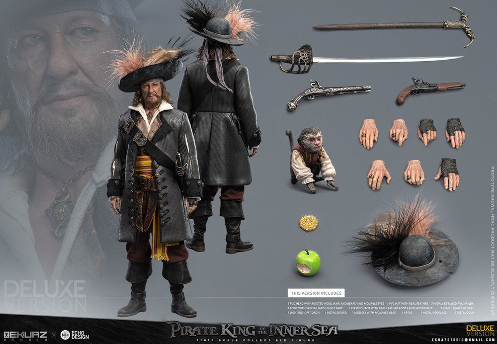 EKUAZ STUDIO EKS012D Pirate King Of The Inner Sea 1/6th scale Deluxe Version Figure