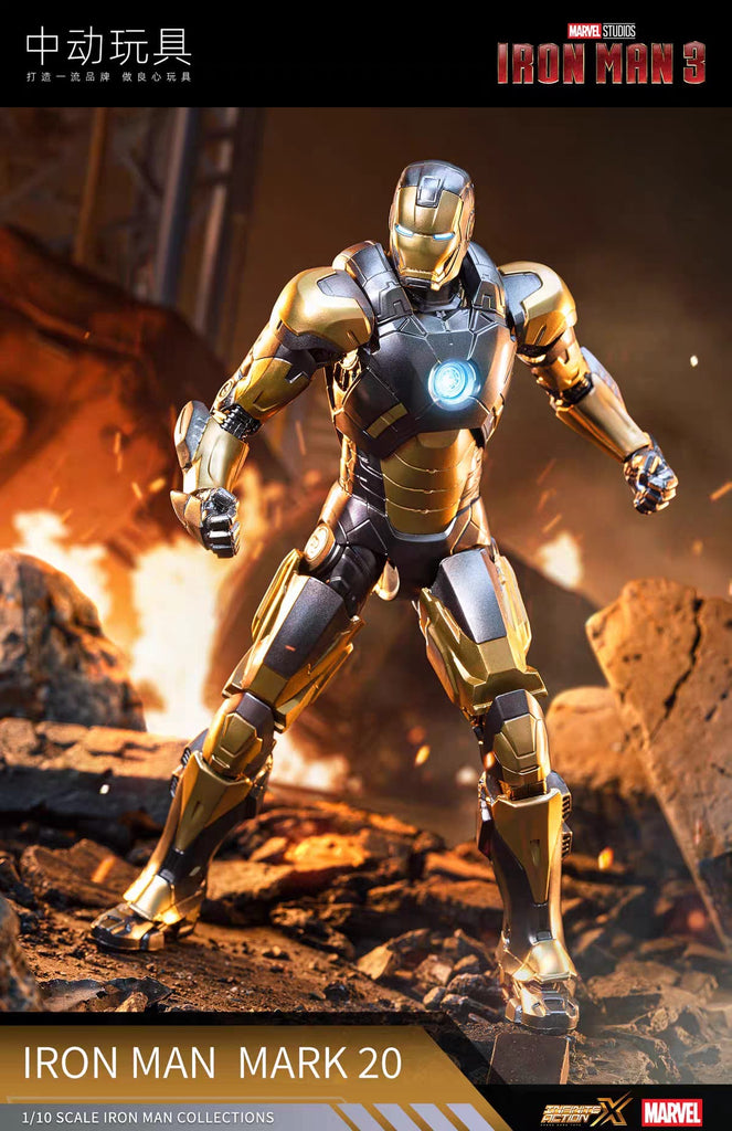 ZD Toys IronMan3 Mark 20 1:10 Scale Collectible Figure
