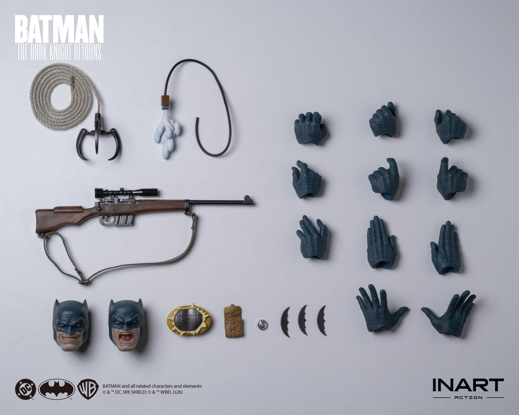 Preorder! INART Action - Batman: The Dark Knight Returns Batman (Blue Suit) Action Figure