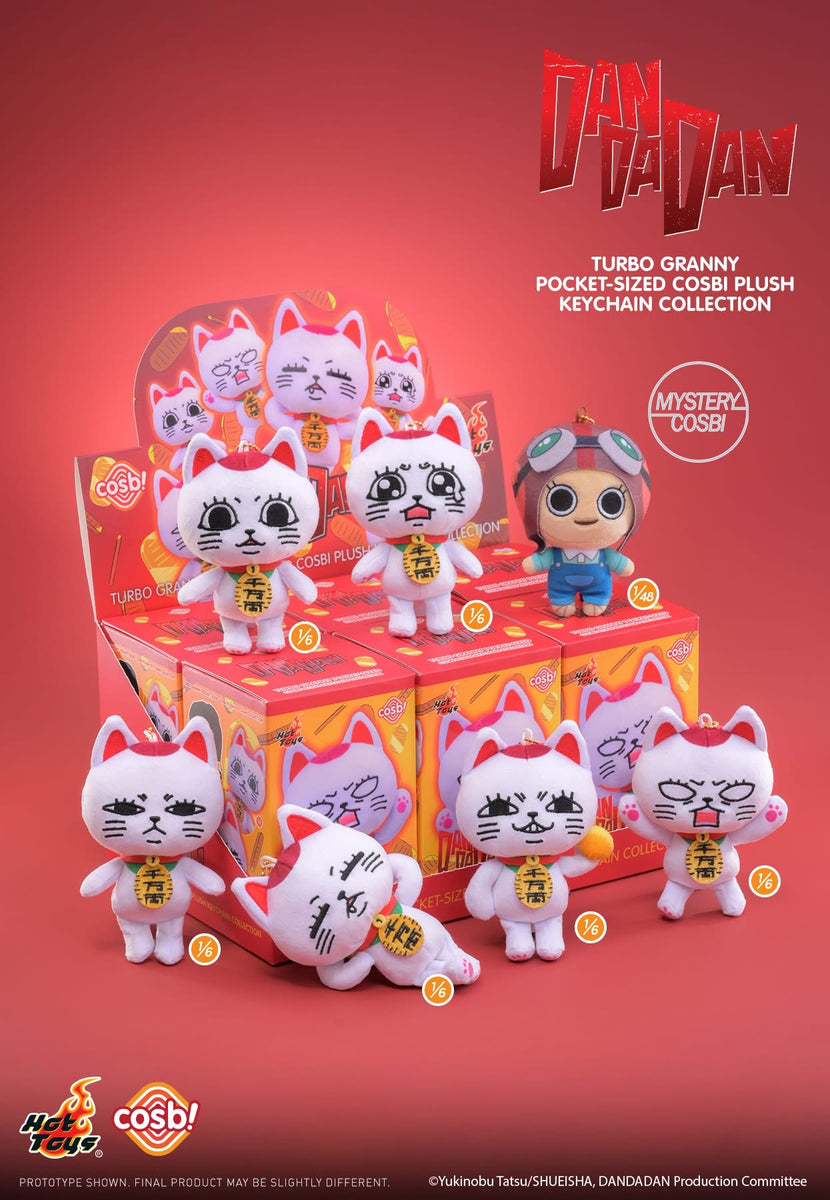 Hot Toys PPLU107N Dandadan Turbo Granny Pocket-Sized Cosbi Plush