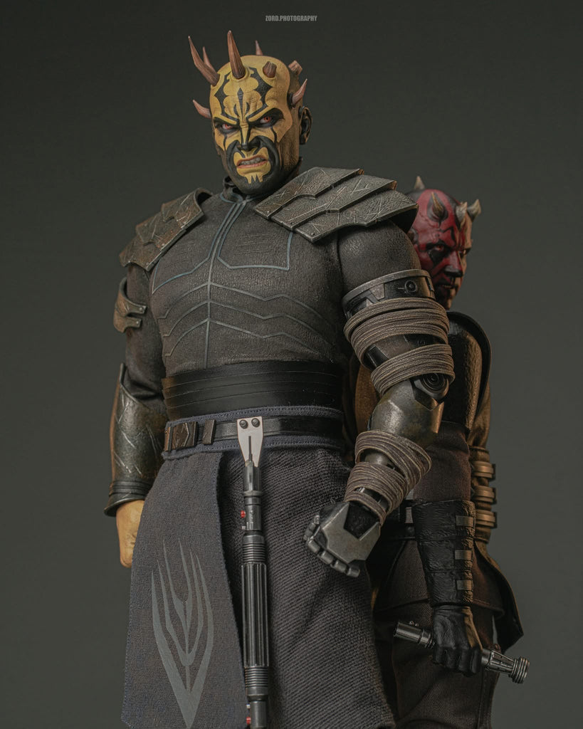 Hot Toys TMS136 Star Wars The Clone Wars Savage Opress 1/6 Scale Collectible Figure