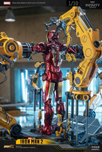 Load image into Gallery viewer, ZD Toys Iron Man Mark 4 &amp; Suit Up Gantry 1:10 Scale Collectible Figure