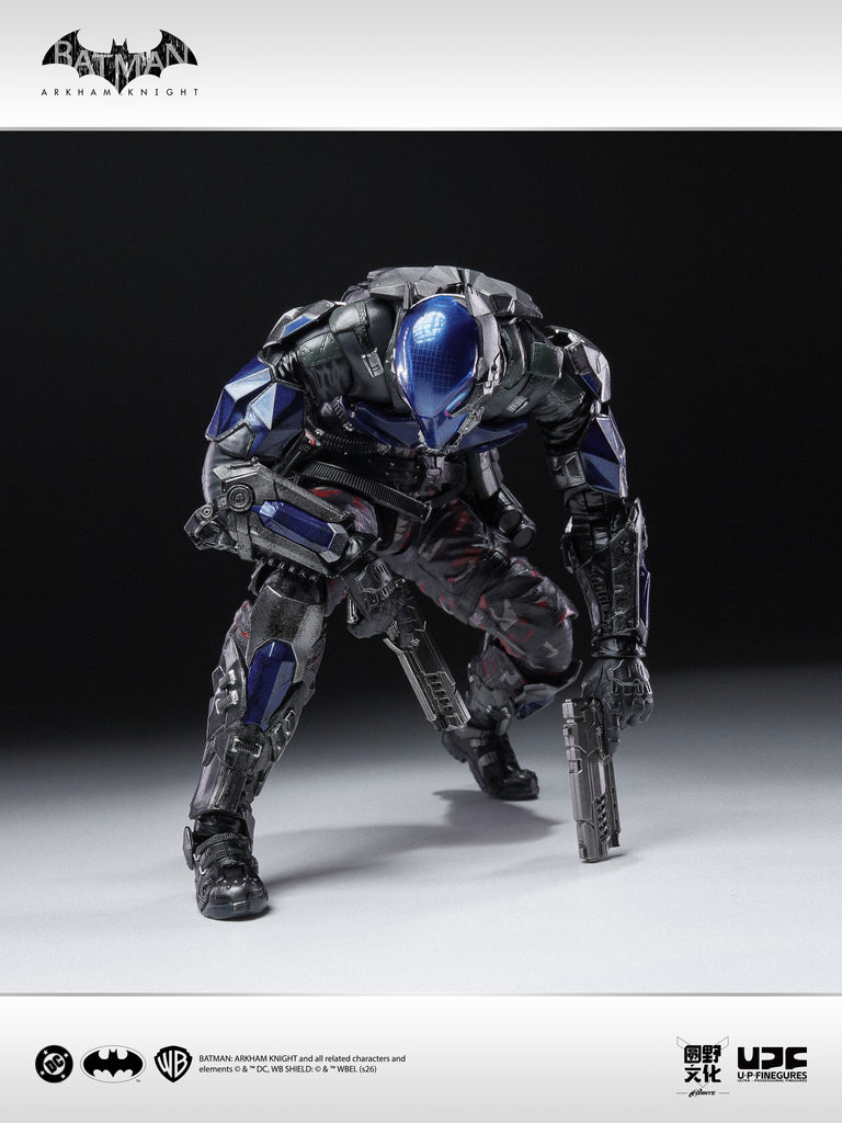 Preorder! U-P-Finegures (LPZZ)「良品制造」DC005 Batman Arkham Knight 1/12 Scale Action Figure
