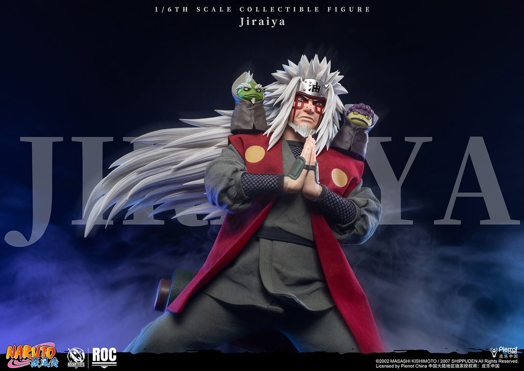 Preorder! Rocket Toys ROC019 Naruto Shippuden Jiraiya 1/6 Scale Collectible Figure Deluxe Edition