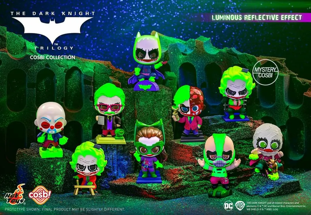 Hot Toys CBX189 The Dark Knight Trilogy Jokerized Cosbi Collection