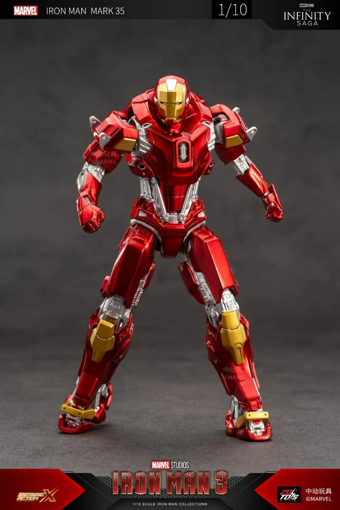 ZD Toys Ironman 3 Ironman Mark 35 1/6 Scale Collectible Figure