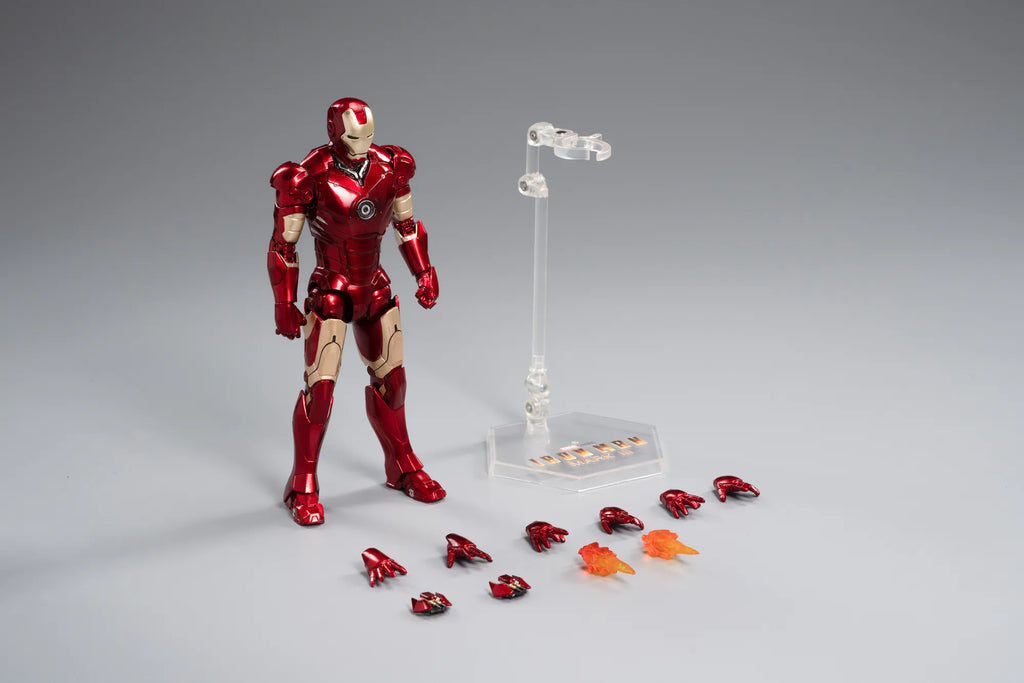 ZD Toys Iron Man Mark III 1:10 Scale Collectible Figure (LED Version)