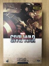 Load image into Gallery viewer, Hot Toys MMS360 Captain America Civil War Captain America Movie Promo Edition 1/6 Scale Collectible Figure