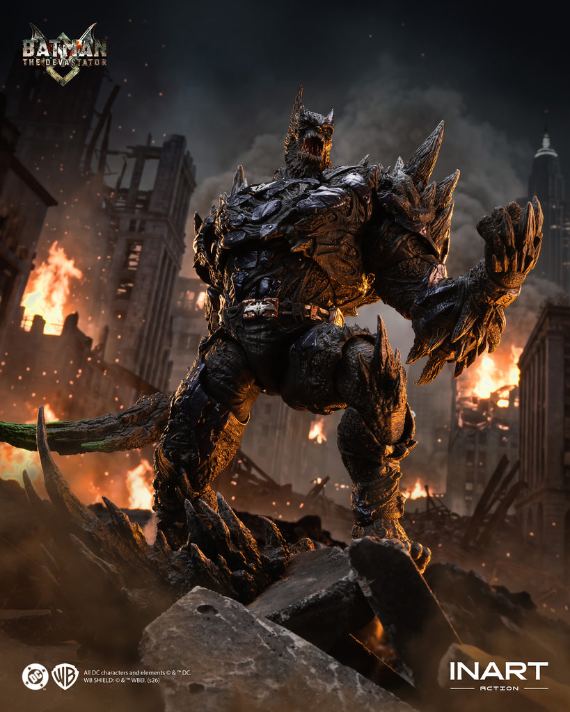 Preorder! INART Action Dark Nights: Metal Batman: The Devastator Action Figure