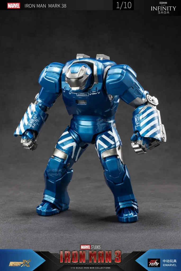 ZD Toys Iron Man 3 Iron Man Mark 38 1/10th Scale Collectible Figure