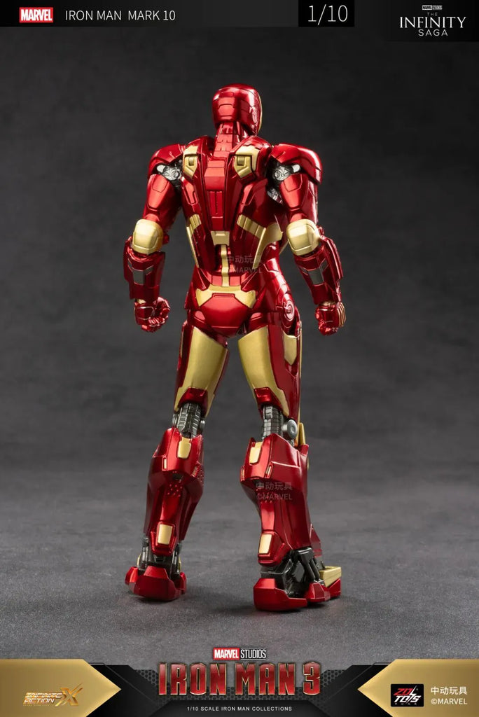 ZD Toys Iron Man 3 Iron Man Mark 10 1/10th Scale Collectible Figure