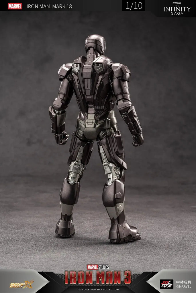 ZD Toys Iron Man 3 Iron Man Mark 18 1/10th Scale Collectible Figure