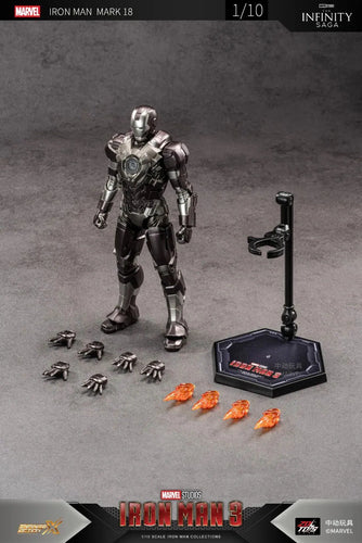 ZD Toys Iron Man 3 Iron Man Mark 18 1/10th Scale Collectible Figure