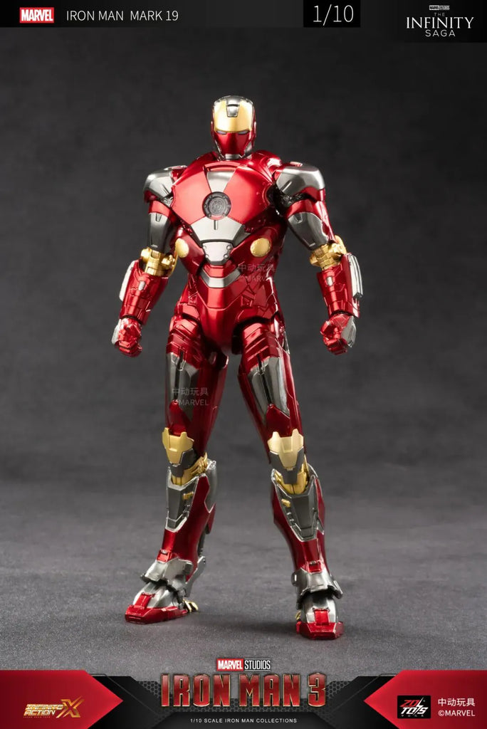 ZD Toys Iron Man 3 Iron Man Mark 19 1/10th Scale Collectible Figure
