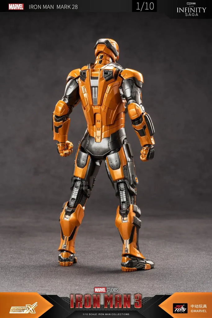 ZD Toys Iron Man 3 Iron Man Mark 28 1/10th Scale Collectible Figure