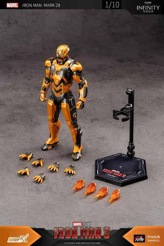 ZD Toys Iron Man 3 Iron Man Mark 28 1/10th Scale Collectible Figure