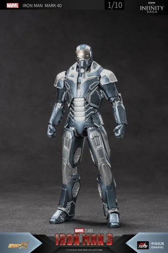 ZD Toys Iron Man 3 Iron Man Mark 40 1/10th Scale Collectible Figure