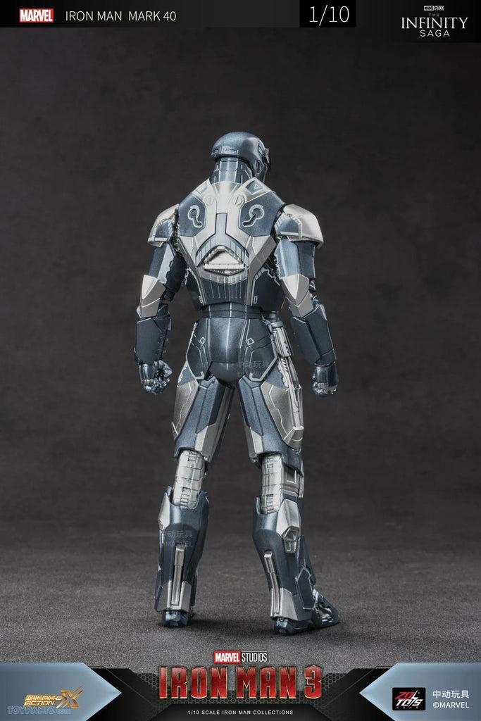 ZD Toys Iron Man 3 Iron Man Mark 40 1/10th Scale Collectible Figure
