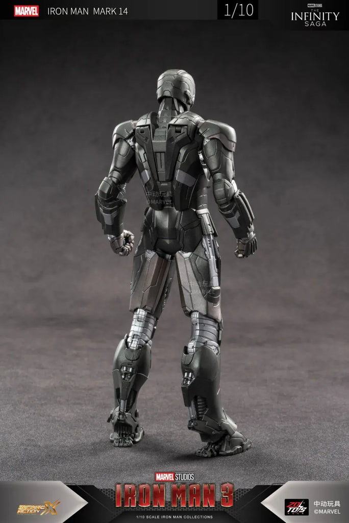 ZD Toys Iron Man 3 Iron Man Mark 14 1/10th Scale Collectible Figure