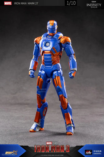 ZD Toys Iron Man 3 Iron Man Mark 27 1/10th Scale Collectible Figure