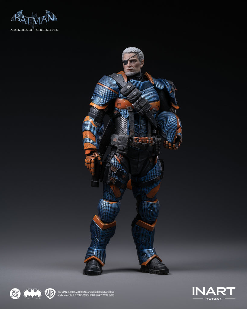 Preorder! INART Action Batman: Arkham Origins Deathstroke Action Figure