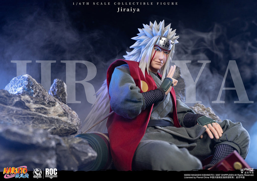 Preorder! Rocket Toys ROC019 Naruto Shippuden Jiraiya 1/6 Scale Collectible Figure Deluxe Edition