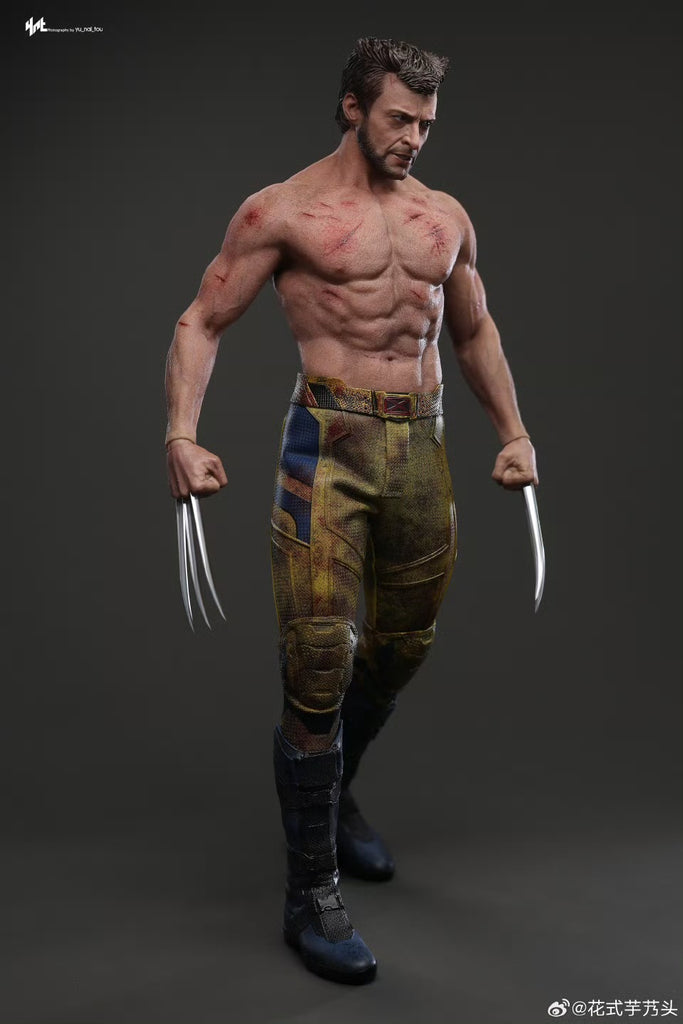 Hot Toys MMS756 Marvel Deadpool and Wolverine Wolverine (Jacket Version) 1/6 Scale Collectible Figure