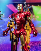 Load image into Gallery viewer, Hot Toys QS021 Ironman 2 Ironman Mark VI with Suit Up Gantry 1/4 Scale Collectible Figure