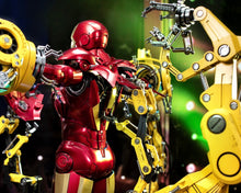 Load image into Gallery viewer, Hot Toys QS021 Ironman 2 Ironman Mark VI with Suit Up Gantry 1/4 Scale Collectible Figure