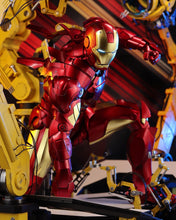 Load image into Gallery viewer, Hot Toys QS021 Ironman 2 Ironman Mark VI with Suit Up Gantry 1/4 Scale Collectible Figure