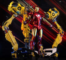 Load image into Gallery viewer, Hot Toys QS021 Ironman 2 Ironman Mark VI with Suit Up Gantry 1/4 Scale Collectible Figure