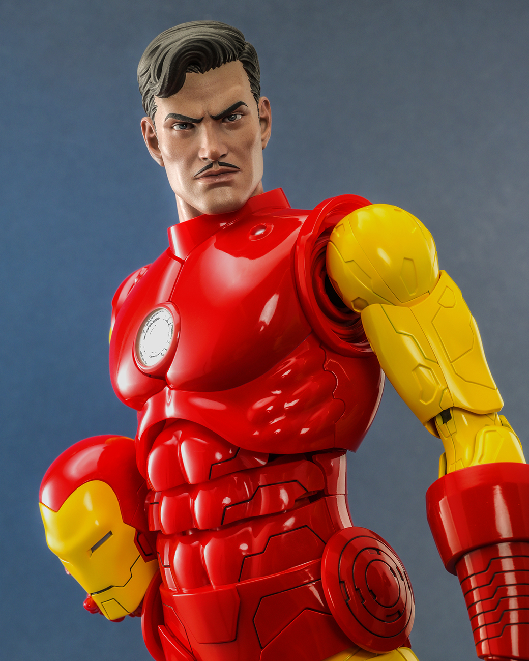Classic iron man action top figure