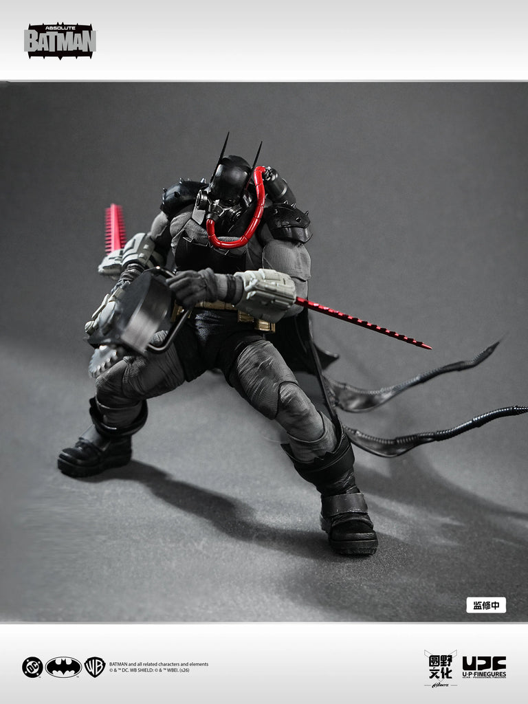 Preorder! U-P-Finegures (LPZZ)「良品制造」Absolute batman 1/12 Batman Action Figure