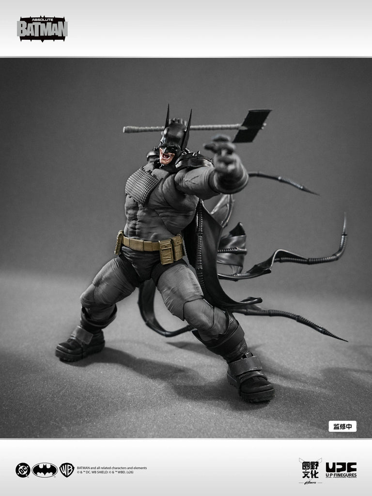 Preorder! U-P-Finegures (LPZZ)「良品制造」Absolute batman 1/12 Batman Action Figure