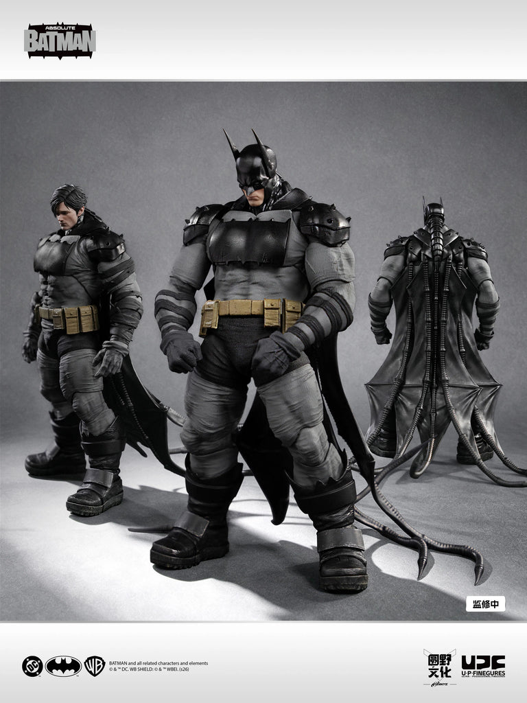 Preorder! U-P-Finegures (LPZZ)「良品制造」Absolute batman 1/12 Batman Action Figure