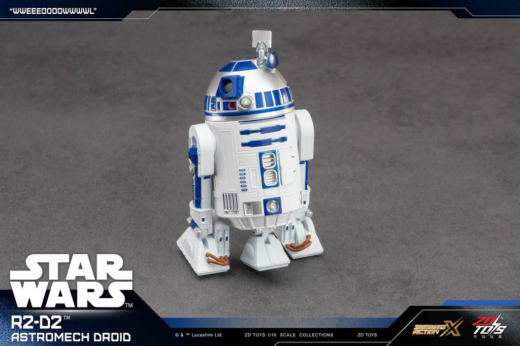 ZD Toys Star Wars Series 1/10 Star Wars Action Figures R2-D2