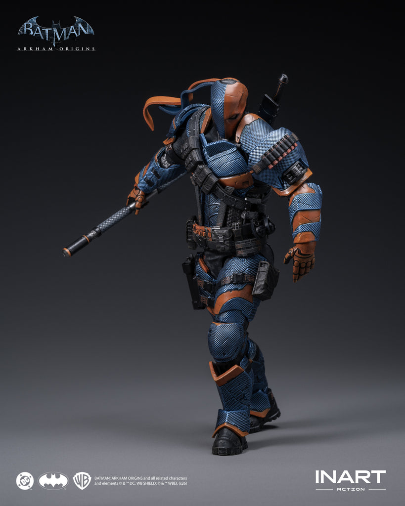 Preorder! INART Action Batman: Arkham Origins Deathstroke Action Figure