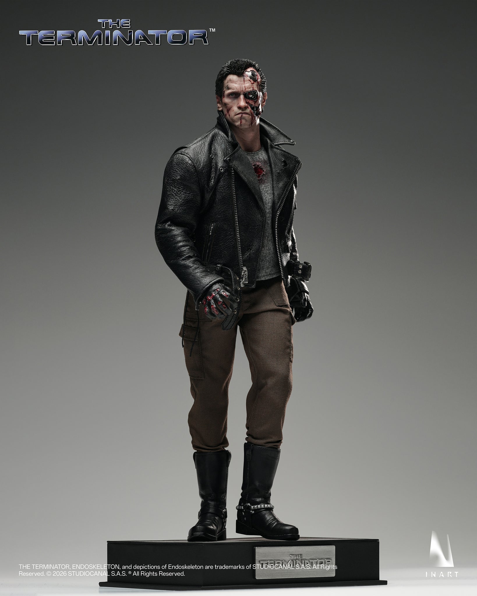 Custom Terminator Preorder! INART The Terminator T-800 1/6th Scale Collectible Figure ...