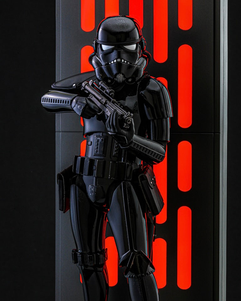 Hot Toys Star Wars Shadow Trooper with Death Star Environment 1/6 Scale Figure e Hot Toys Star Wars Shadow Trooper with Death Star Environment 1/6 Scale Figure e