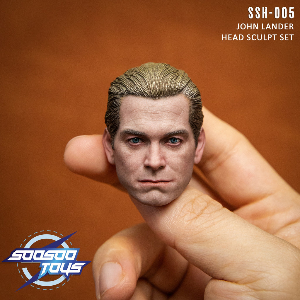 Preorder! Soosootoys SSH005 1/6 John Lander Headsculpt Duo Set