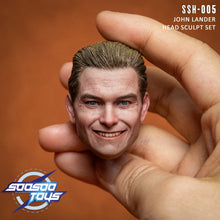 Load image into Gallery viewer, Preorder! Soosootoys SSH005 1/6 John Lander Headsculpt Duo Set