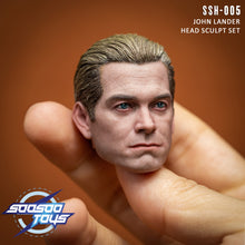 Load image into Gallery viewer, Preorder! Soosootoys SSH005 1/6 John Lander Headsculpt Duo Set