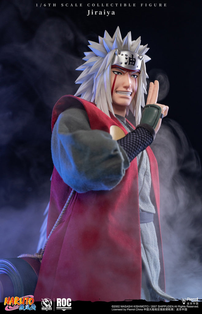 Preorder! Rocket Toys ROC019 Naruto Shippuden Jiraiya 1/6 Scale Collectible Figure Deluxe Edition