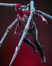 Load image into Gallery viewer, Hot Toys VGM66 Marvel’s Spider-Man 2 Peter Parker (Advanced Suit 2.0) (Red and Black Suit Style) 1/6 Scale Collectible Figure (Limited 500 Pieces in Hong Kong)