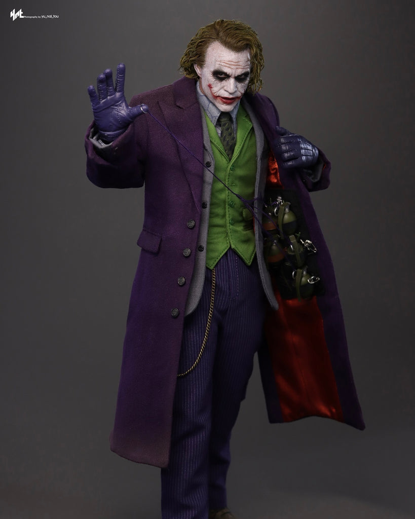 Hot Toys DX33AE The Dark Knight Trilogy 1/6th scale The Joker Collectible Figure Rooted Hair Artisan Edition