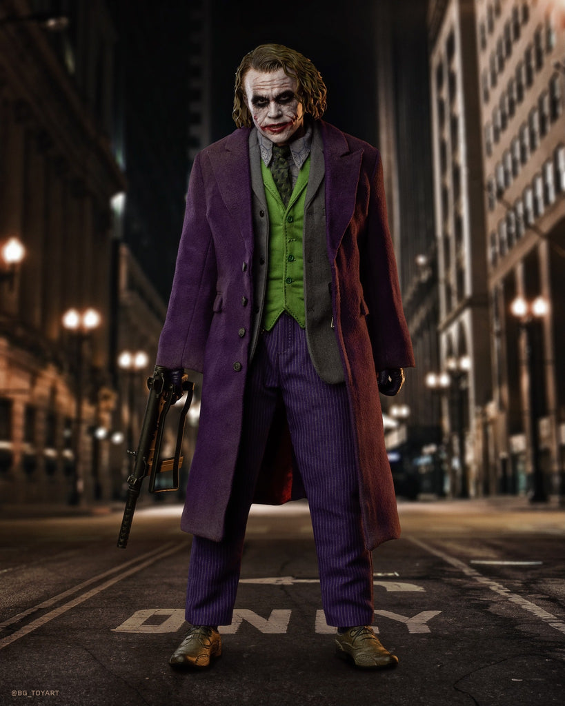 Hot Toys DX32 The Dark Knight Trilogy 1/6th scale The Joker Collectible Figure Sculpted Hair Standard Edition