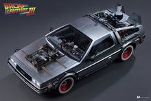 Load image into Gallery viewer, Hot Toys MMS738 Back to the Future III DeLorean Time Machine Collectible Sixth Scale Figure Accessory